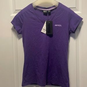 Bench purple t-shirt NWT